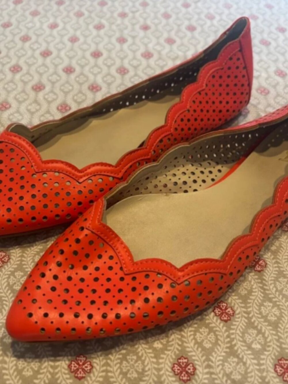 MIA Coral Perforated Flats